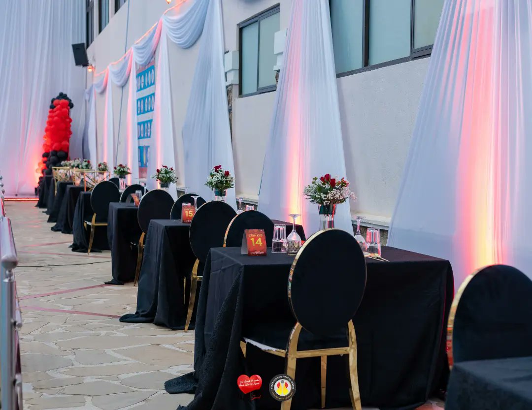Spiffing Events Limited outdid themselves with the setup. 

It was beyond beautiful. 

#rupazfunnfitnesscentre #valentinesdinner #rupasmall #Eldoret