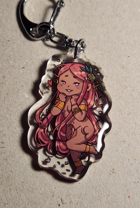 reprinted my aphrodite charms and they arrived on valentines   