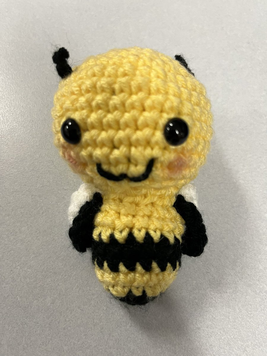 One of my interns made our continuity clinic team crochet🐝 for Valentine’s Day. Pediatric residents have mad skills! <a href="/ECUBrodySOM/">ECU Brody School of Medicine</a> <a href="/ECUHMC_gme/">ECU Health Medical Center GME</a>