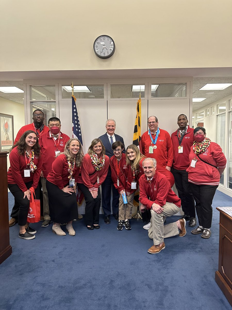 Special Olympics Maryland (@spolympicsmd) on Twitter photo Great day advocating for <a href="/SpecialOlympics/">Special Olympics</a> on Capitol Hill! BIG thanks to <a href="/ChrisVanHollen/">Senator Chris Van Hollen</a>’s office for meeting with us and for your continued support! #SOHillDay Great day advocating for <a href="/SpecialOlympics/">Special Olympics</a> on Capitol Hill! BIG thanks to <a href="/ChrisVanHollen/">Senator Chris Van Hollen</a>’s office for meeting with us and for your continued support! #SOHillDay
