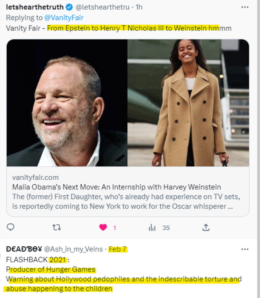 FieldWhistle's tweet image. Epstein’s Hollywood Pipeline Ran Straight to Weinstein bit.ly/3lGhkNS

Epstein interview clip shows him claiming he supports Time’s Up bit.ly/3Irilmd

#c2cWeinstein #c2cEpsteinAssociate #c2cChildSexTrafficking #c2cTimesUp #c2cDem #c2cMoneyLaundering #c2cPAC