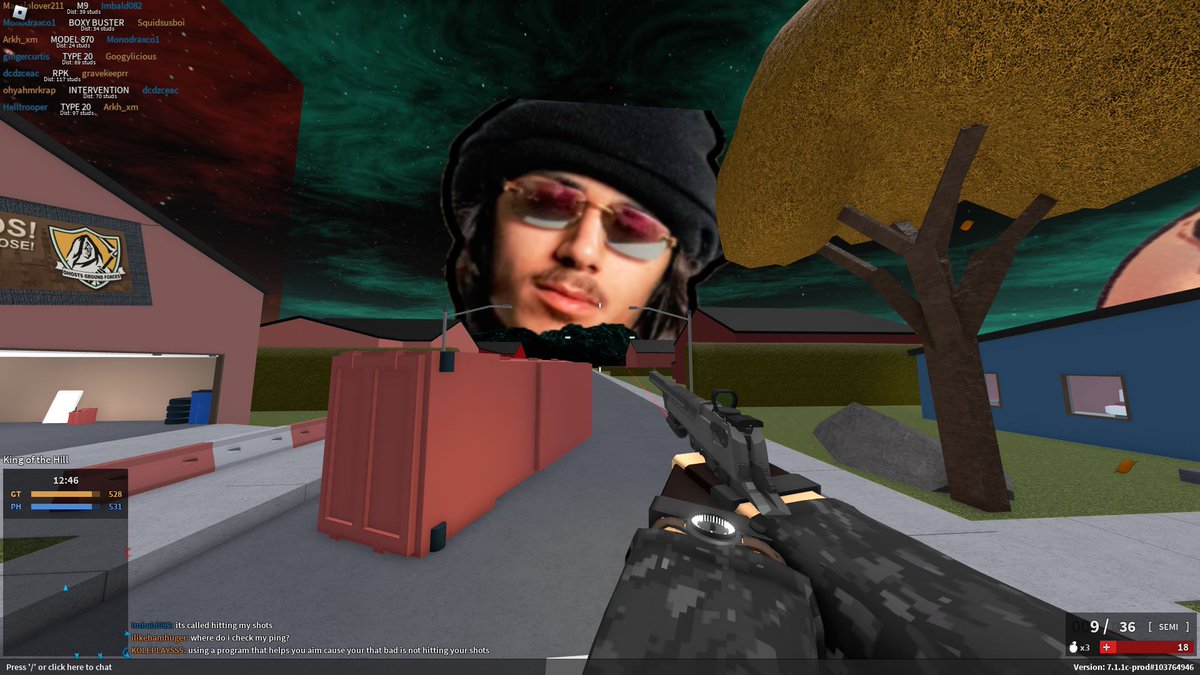 RocksArc's tweet photo. @_babytron ur in roblox now lil bro https://t.co/7qUIQdizst