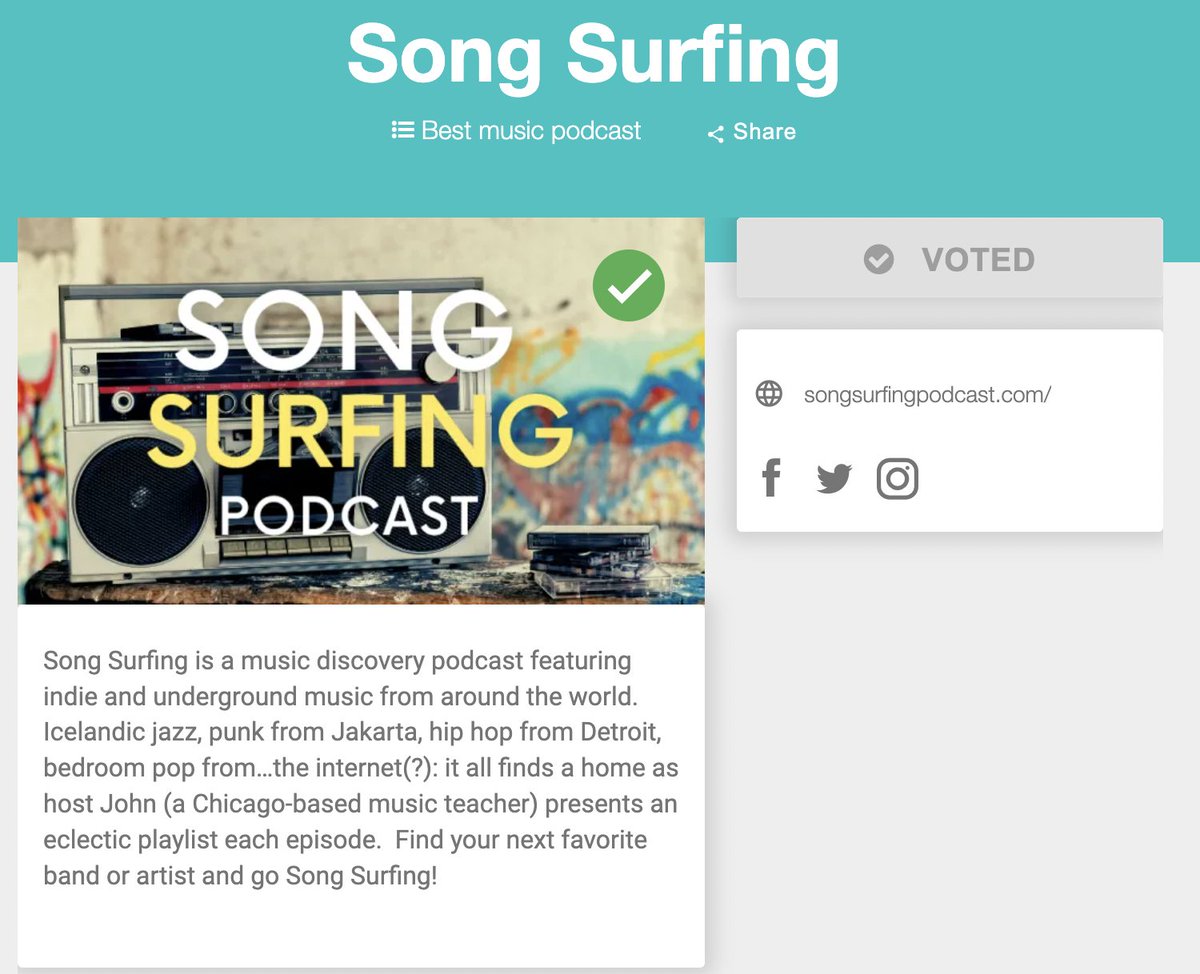 Song Surfing Podcast tweet media