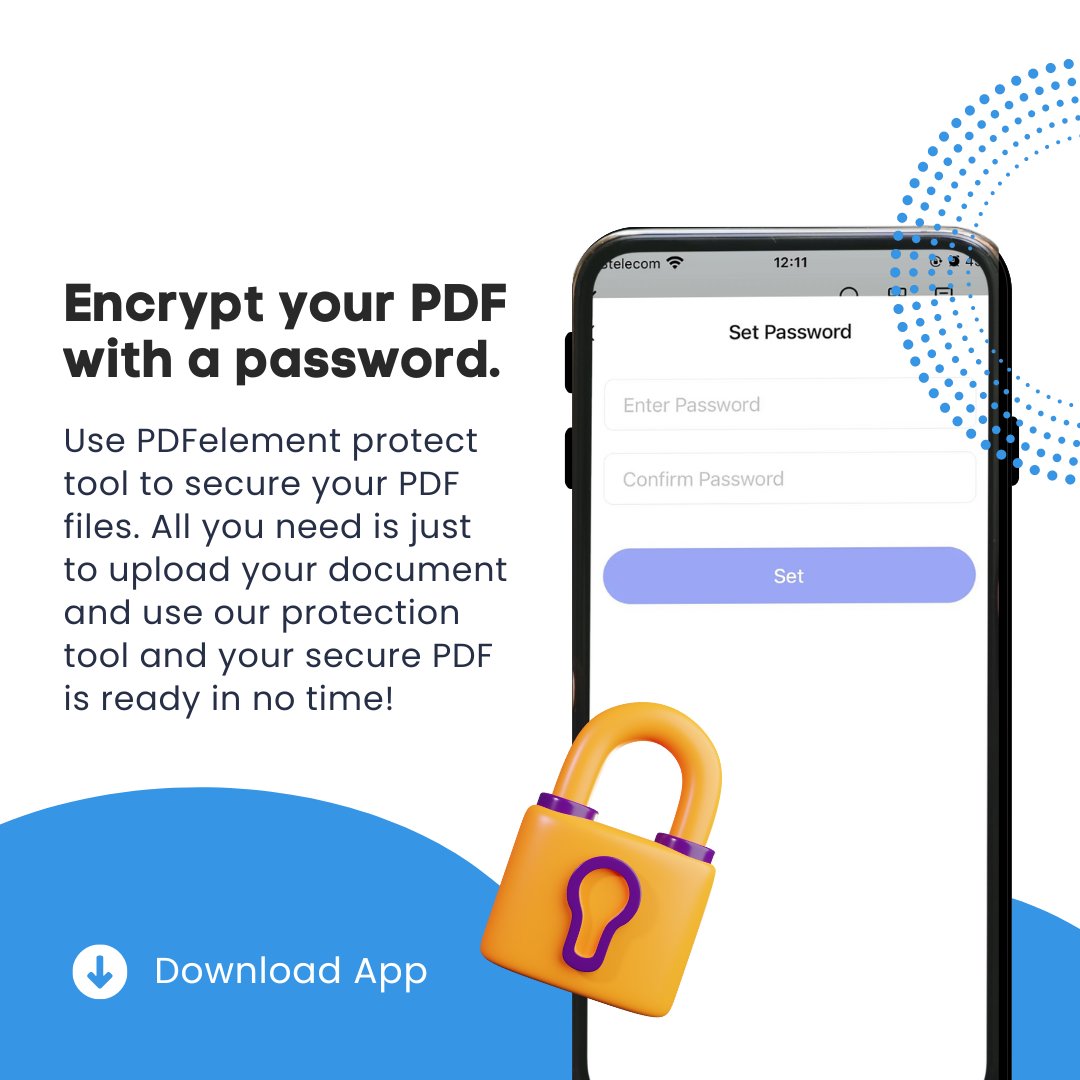 PDFelement's tweet photo. Protect your PDF documents from unauthorized access like copying or printing, with PDFelement. All you need to do is to password-protect your file!
#wondershare #pdfelement #SmartChoiceforPDF #studynote #studying #productivity #watermarkpdf #securepdf #protectpdf https://t.co/6d5gZ5XZtt