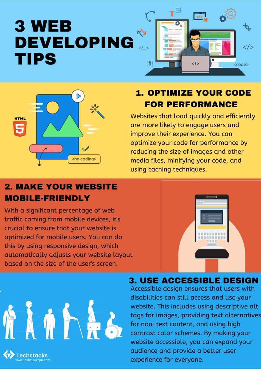 techstacksph's tweet image. Simplify your web development process with these handy tips. 👌
Follow us on:
🚀Instagram: instagram.com/techstacksph/
🚀 LinkedIn: linkedin.com/in/techstacksp…
🚀 Facebook: lnkd.in/d7vWz4-k
🚀 Website: techstacksph.com
#webdevtips #webdevtricks #webdesign #techstackstips