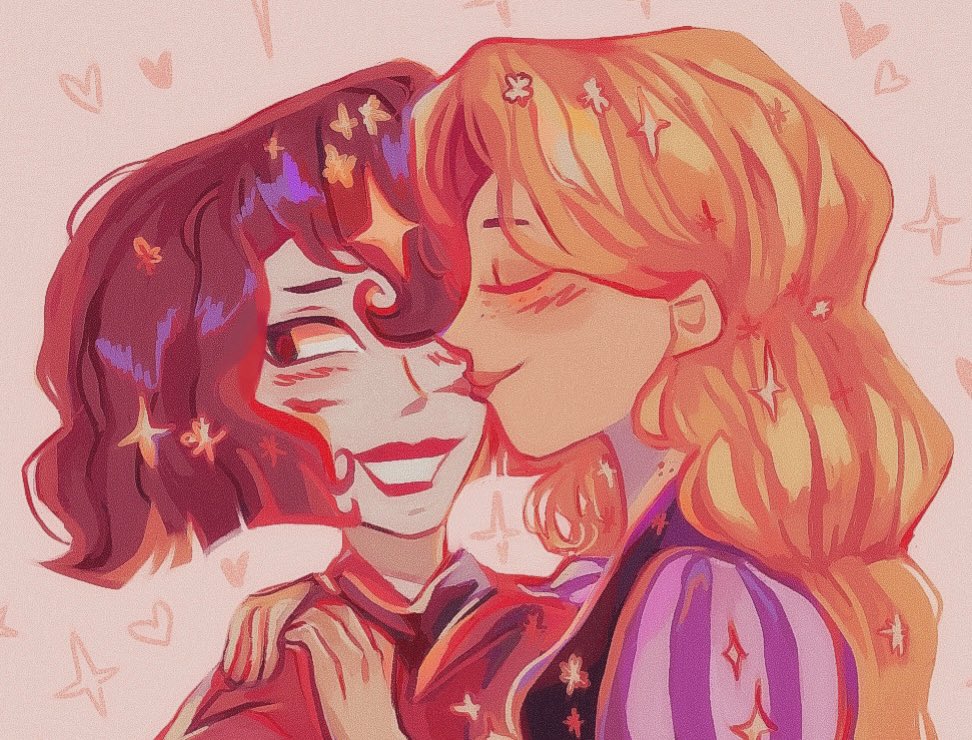 self indulgent cassunzel doodle gn happy late valentines day