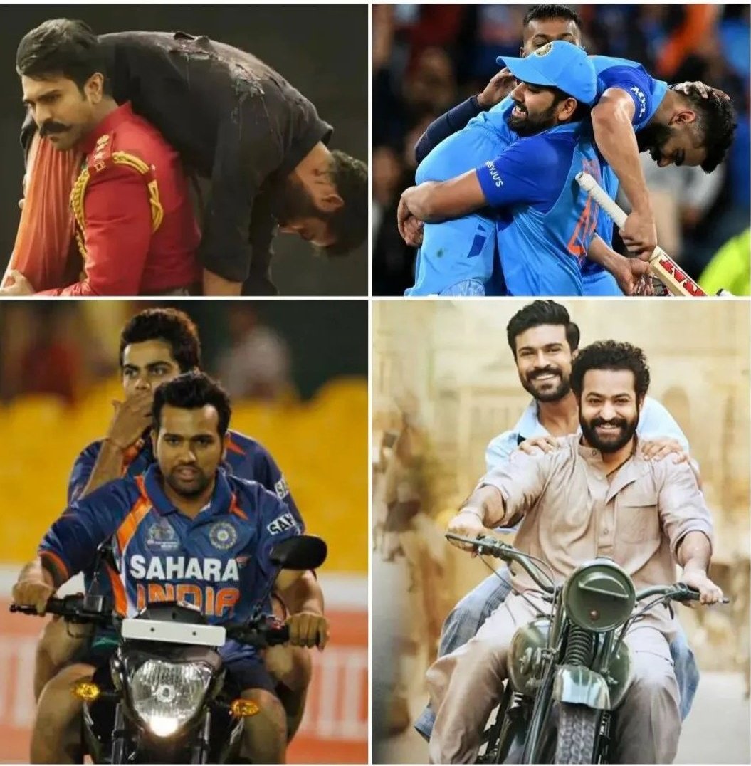 When whole BCCI is against @imVkohli there were Our captain @ImRo45 who support him in his rough phase 🐐💙 Massive respect for GOATman Sharma..... #RohitSharma𓃵 || @ImRo45