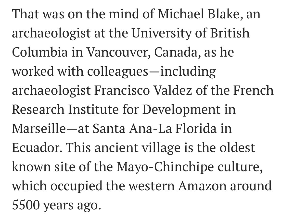 EstebanOrtizMD's tweet image. El origen del chocolate 🍫 databa de &amp;gt; 3500 A.C
Suramérica y 🇭🇳 fueron señalados como lugares donde pudo originarse el 🍫 pero este editorial de @ScienceMagazine nos dice que 🗣️el chocolate es originario del Ecuador 🇪🇨 señores hace más de 5300 años ! 

 science.org/content/articl…