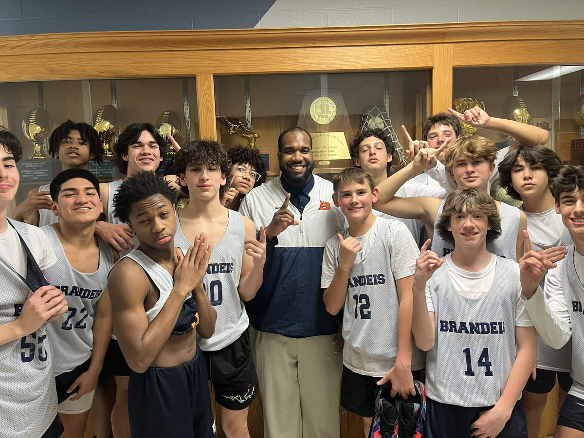 K.D. Mattox (@coachkdmattox) on Twitter photo Proud of all these guys efforts this season & coming away Freshmen District Champs with a 31-1 record! They put in work all season & became better players as well as great young men! Way to go fellas! The grind continues! #RepTheB #CashOut <a href="/BrandeisHoops/">Brandeis Basketball</a> <a href="/SaBrandeis/">Broncos Country 🐎</a> Proud of all these guys efforts this season & coming away Freshmen District Champs with a 31-1 record! They put in work all season & became better players as well as great young men! Way to go fellas! The grind continues! #RepTheB #CashOut <a href="/BrandeisHoops/">Brandeis Basketball</a> <a href="/SaBrandeis/">Broncos Country 🐎</a>