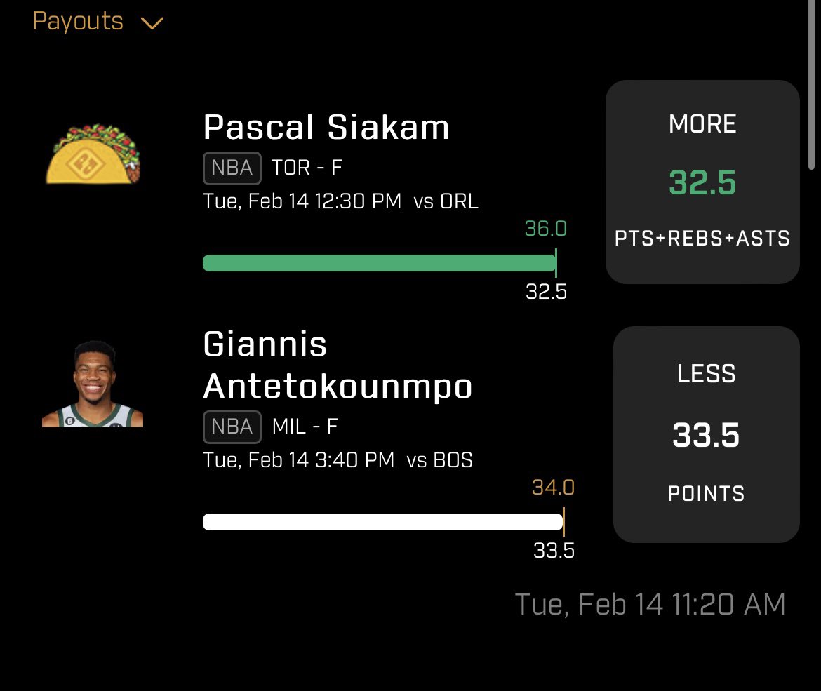 DeucesPicks's tweet photo. Giannis… even with OT almost stayed under, this is such a bad beat😭

#GamblingTwitter #NBATwitter #nba #prizepicks #playerprops #DFS #UD https://t.co/YtBOskf15Q