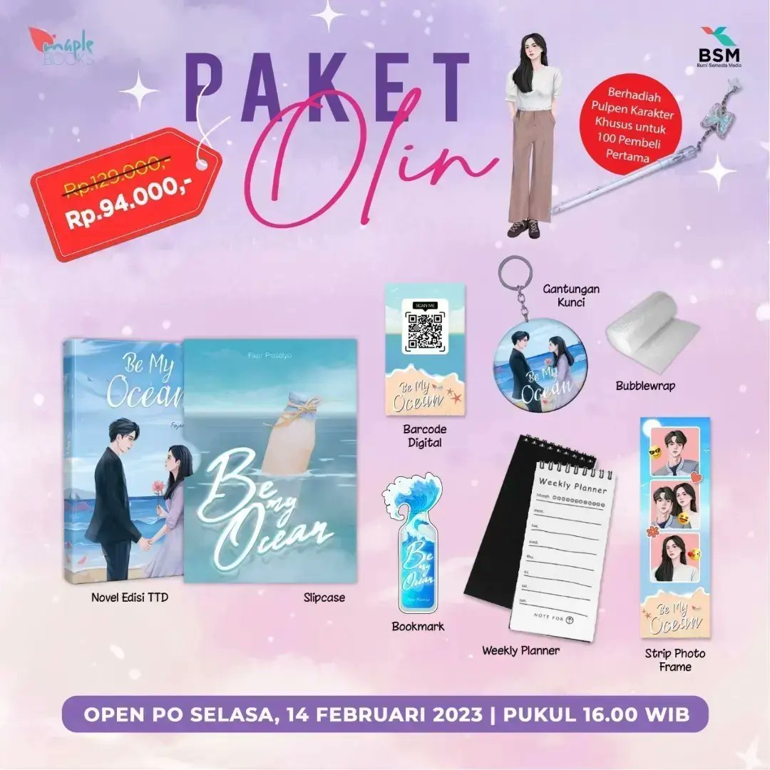 _MapleBooks's tweet photo. Kalian bisa ikutan preordernya di sini ;  https://t.co/6n4xaZAuAv

AYO, SEGERA #PELUKRENOLIN #BEMYOCEAN https://t.co/mEduCFXsLL