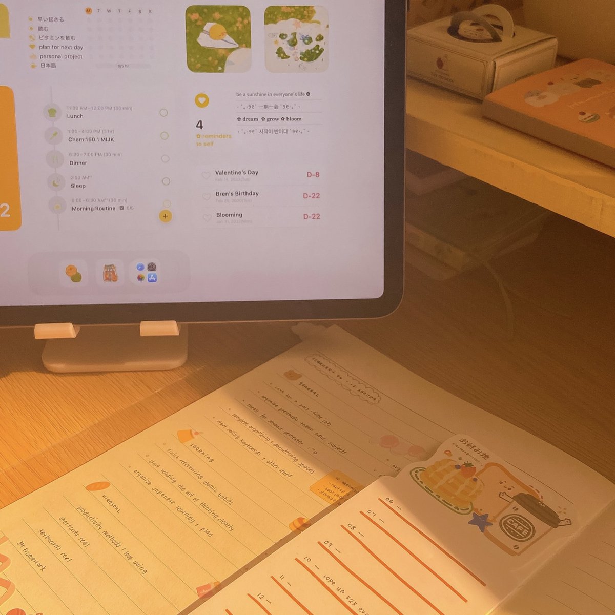 bymirasoul's tweet image. — life lately 🫧💛🌸