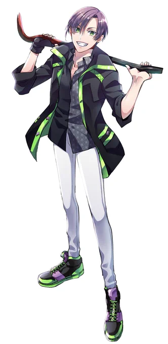 最近描いた子がかわいく描けてお気に入りなので見て見てする 