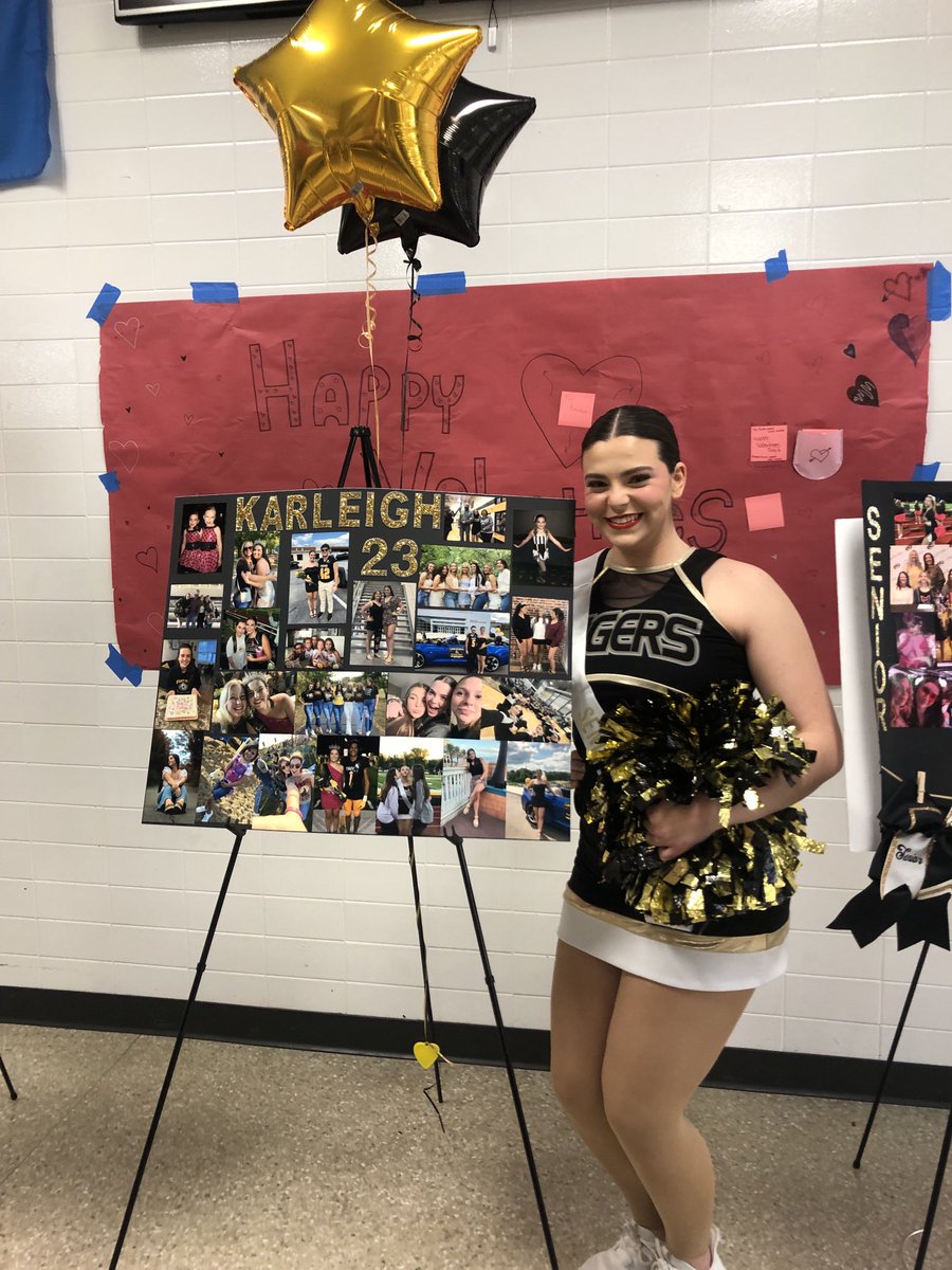 Senior Night for Karleigh Bayer!  We love you!