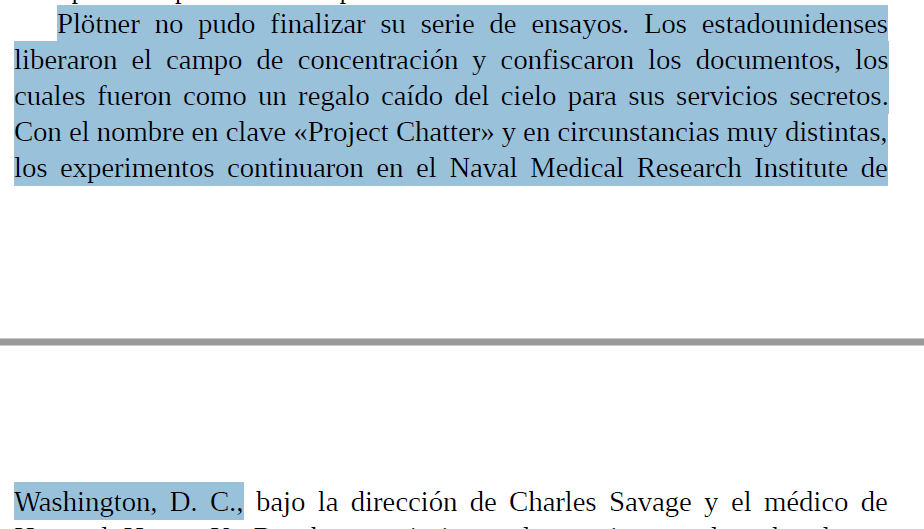 Los gringos liberan el campo de concentración y después... siguen con los experimentos con drogas para interrogatorios. ¬¬

Norman Ohler, _El gran delirio. Hitler y drogas en el Tercer Reich_
