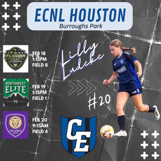 Excited to compete with my team @CE09GirlsECNL at the <a href="/ECNLgirls/">ECNL Girls</a> showcase in Houston this weekend <a href="/ImCollegeSoccer/">College Soccer Truth ™</a> @SoccerMomInt <a href="/TopDrawerSoccer/">TopDrawerSoccer</a> <a href="/ClassicsEliteSA/">Classics Elite Soccer Academy</a>