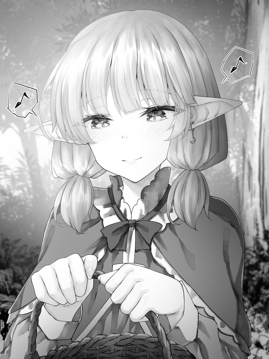 別の日にデートしようとするエルフ 