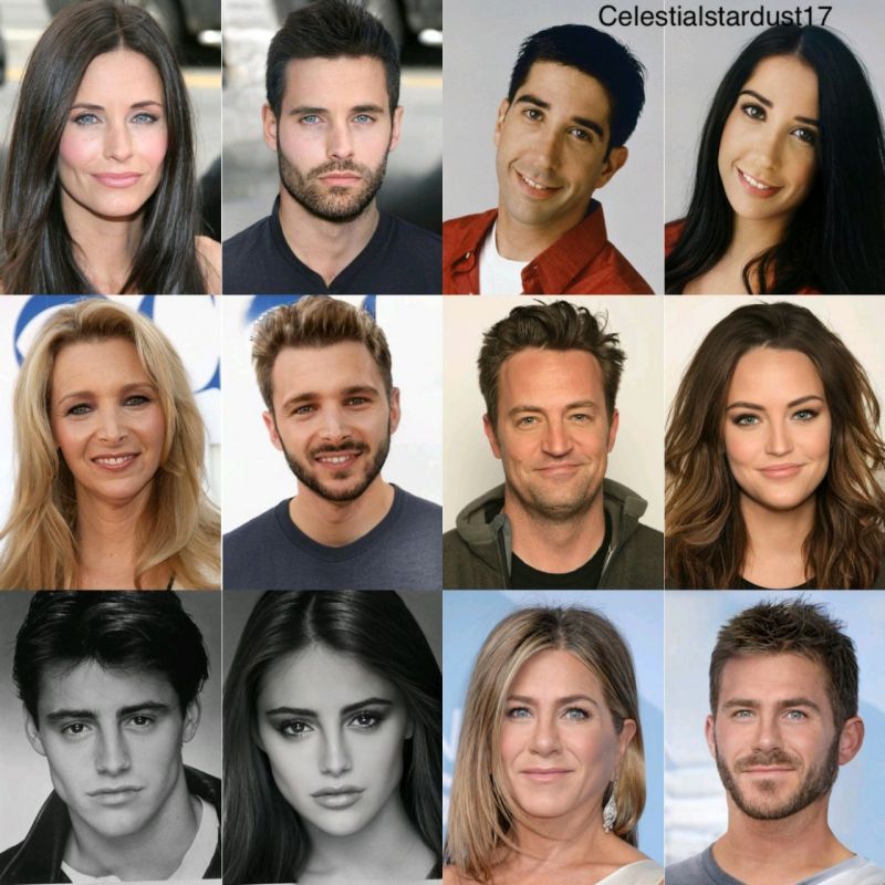 kashthefuturist's tweet image. AI gender swap of Friends cast #generativemodeling