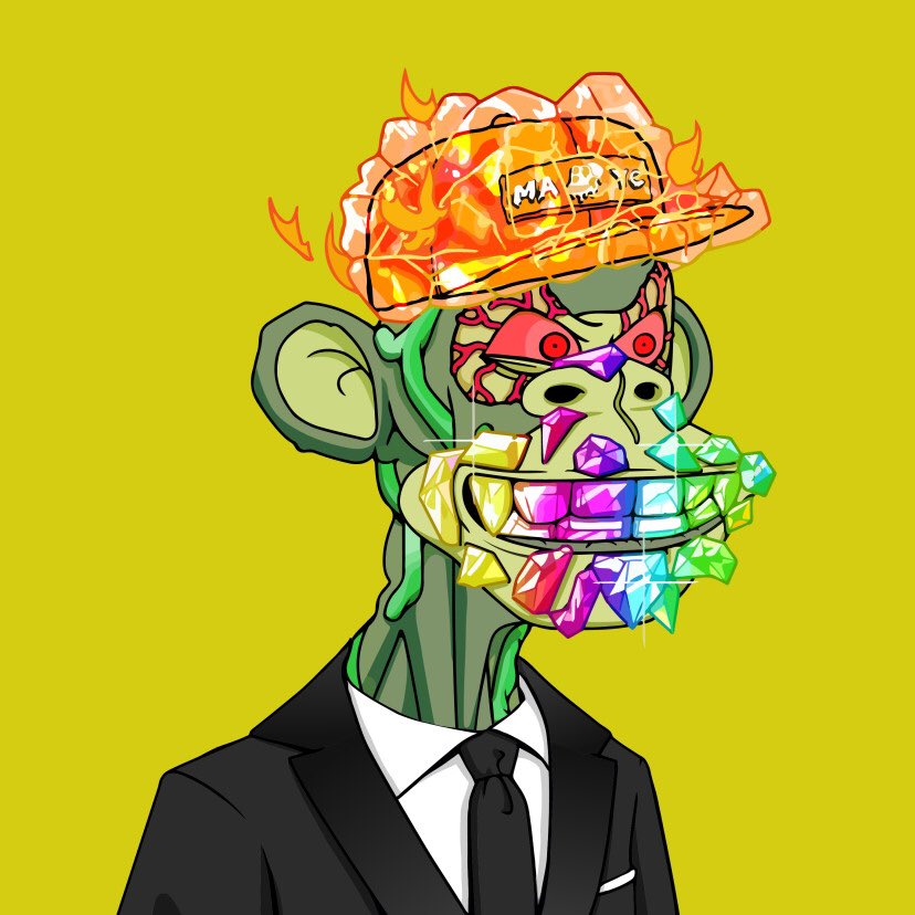 Sameth9527's tweet image. I got my new suit #BAYC #MAYC #ApeFollowApe