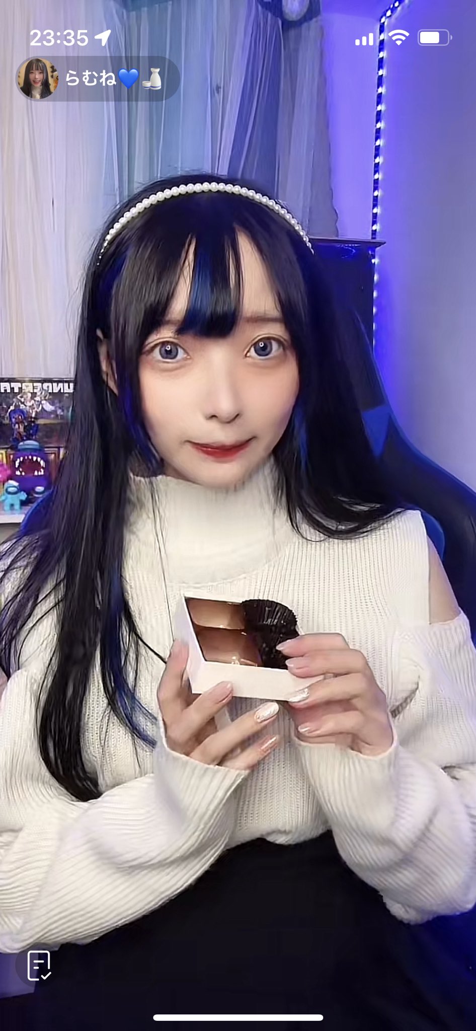 トレマーズ　⭐︎ぽろりん⭐︎さん専用 riregram着用[韓国ドレス]ペンタゴンネックシースルータイト膝丈
