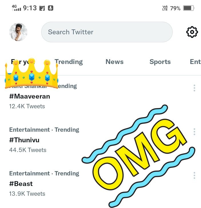 _Rambo_SK_'s tweet image. #Maaveeran one of the movie is 12.4k+ tweets 

One poster ka 12+k tweat varthu #Feb17th ku 20k+ tweats varum 👑