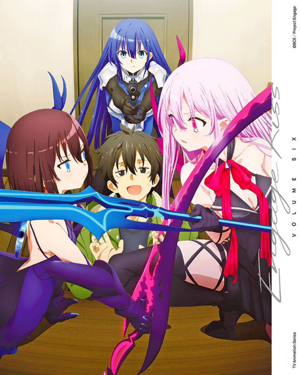 Covers for the Blu-ray&DVD Vol.6 of the original anime 