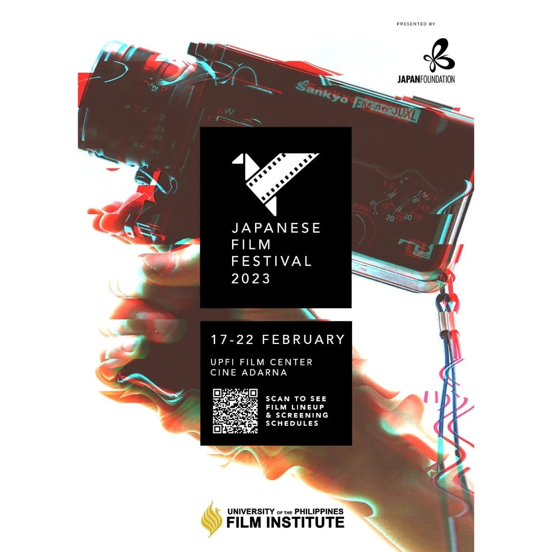 See you all at the UPFI Film Center at the UP Diliman Campus in Quezon City from 17-22 February for the final run of the Japanese Film Festival 2023!

Admission is only P100 per film screening. Tickets available onsite.