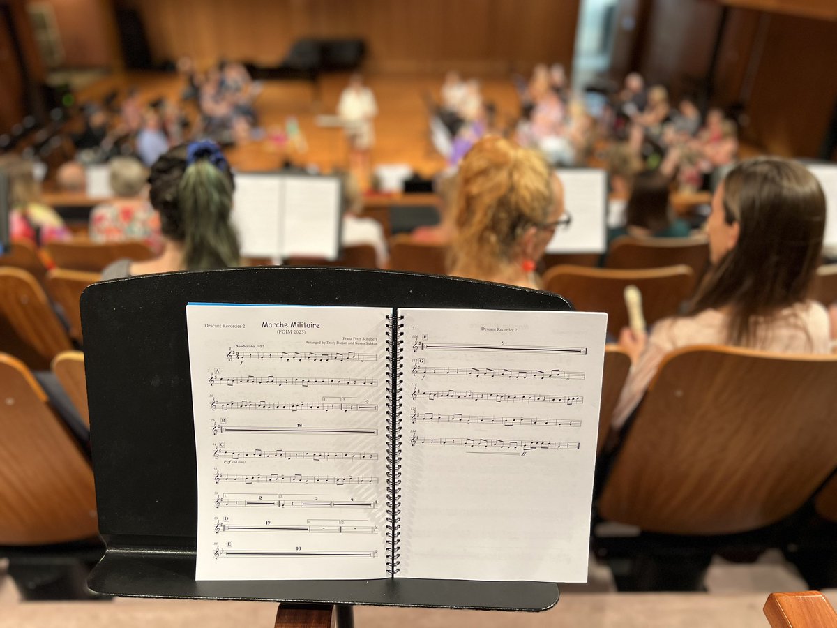 What a great day at the Conservatorium of Music learning the repertoire for recorder pieces in the Festival of Instrumental Music <a href="/HarcourtPS/">Harcourt PS</a> #FOIM @theartsunit #publicschoopproud #lovewhereyoulearn #musicmatters