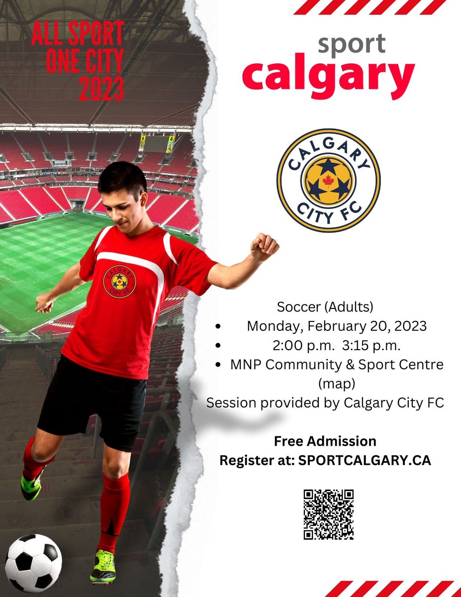 All Sport One City! Provided by Calgary City FC. #yyc #calgarycityfc #soccercalgary
