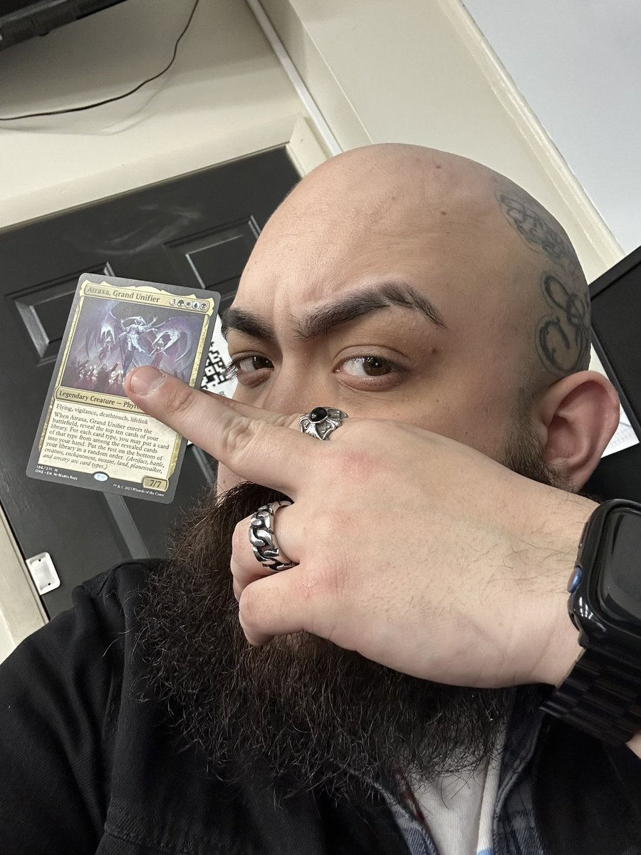 I have ONE Atraxa left

Atraxa is trending on MTG Twitter right now?

COOL SO LETS GIVE ONE AWAY FOR

F R E E

HOW TO ENTER

Like✅
Follow ✅
RT✅
TAG A FRIEND ✅

YOU HAVE UNTIL 1AM EST TODAY TO ENTER. ILL BE CHECKING AND DRAWING FROM twitterpicker.com

GOOD LUCK

🖤RYAN