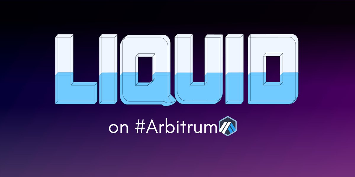 #Arbitrum season will make you rich after you read the blow written about $LIQD - <a href="/FinanceLiquid/">Liquid Finance</a>. This protocol specializes in harvesting and earning from MEV/arbitrage opportunities.

Short thread 🧵 (0/6)