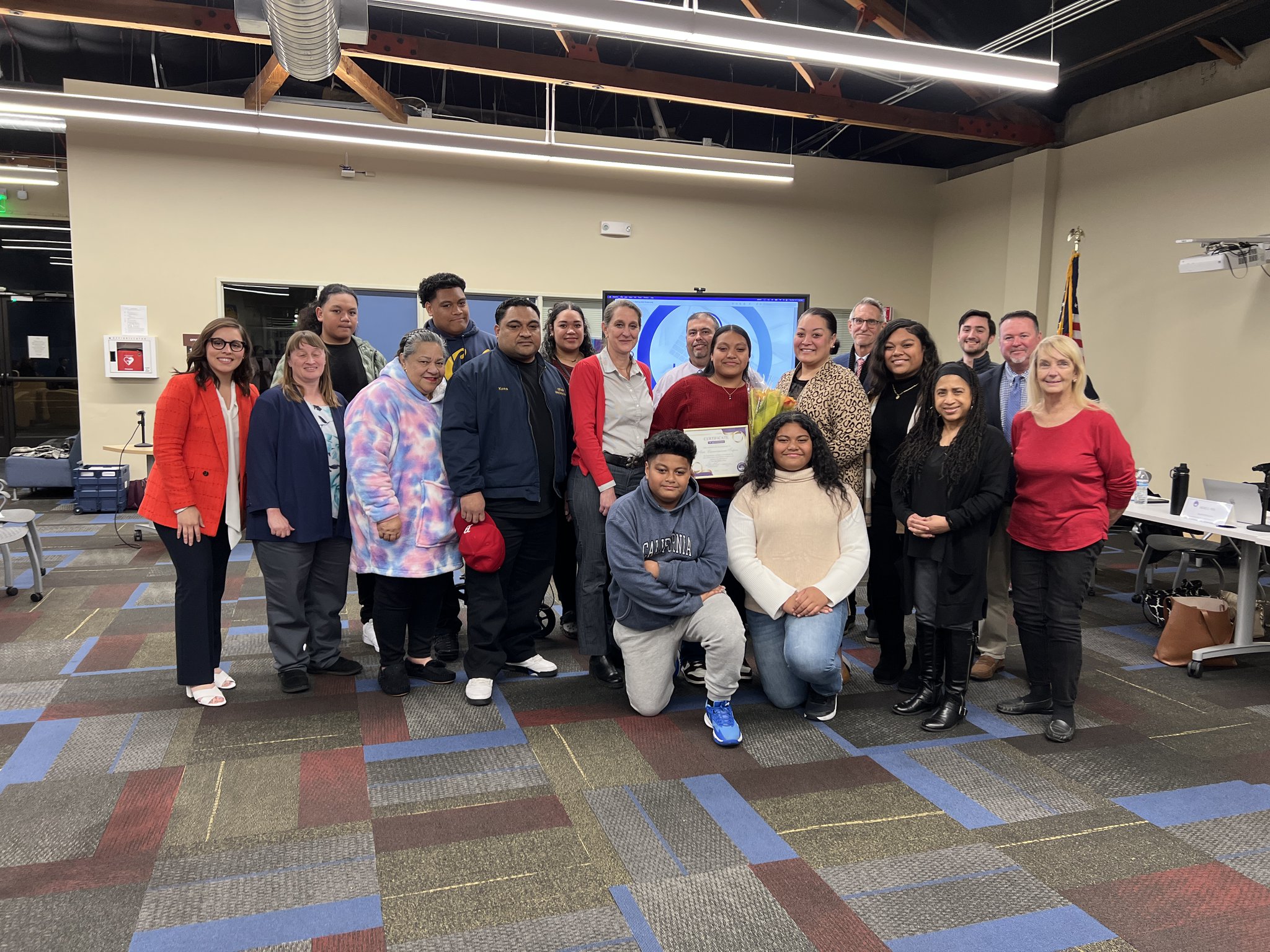 San Leandro USD on Twitter "John Muir Middle School’s Ana Liumeimoana