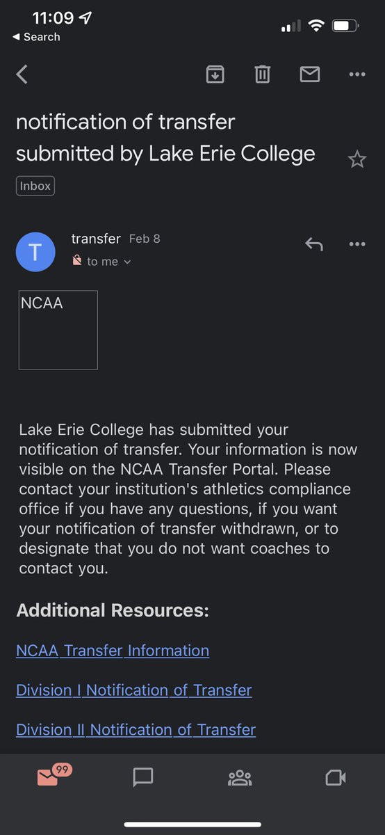 I have officially entered the transfer portal with 3 years of eligibility remaining!!! I would like to thank Lake Erie College and <a href="/dj_boldin/">Dj Boldin</a> for the past two years!!!