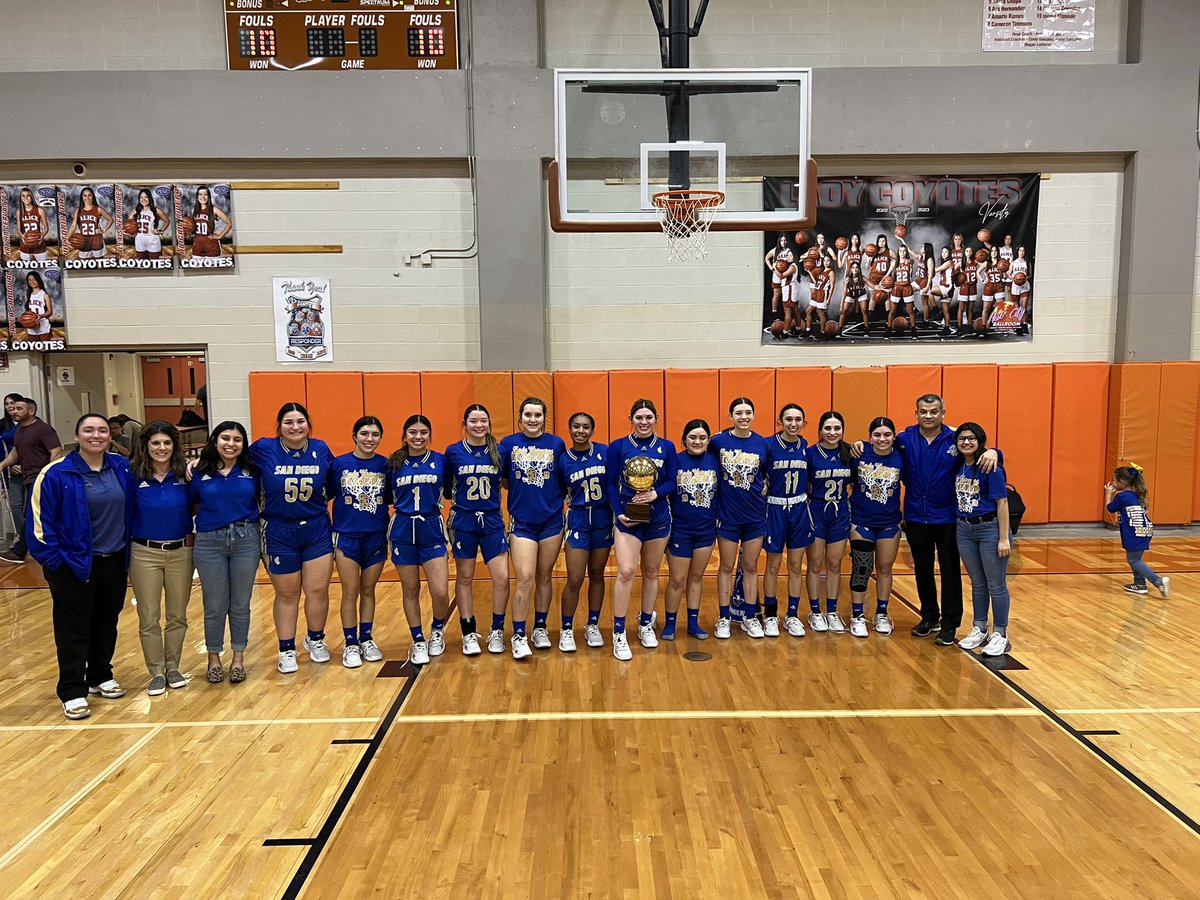 Your Lady Vaqueros are the Bi-District Champions!!! They defeated the Mathis Lady Pirates 48-45 💙💛

‼️‼️‼️ Next game is Friday Feb. 17 vs. Rio Hondo <a href="/Riviera/">Nikolas Stephan</a> High School at 6:30 p.m. ‼️‼️‼️