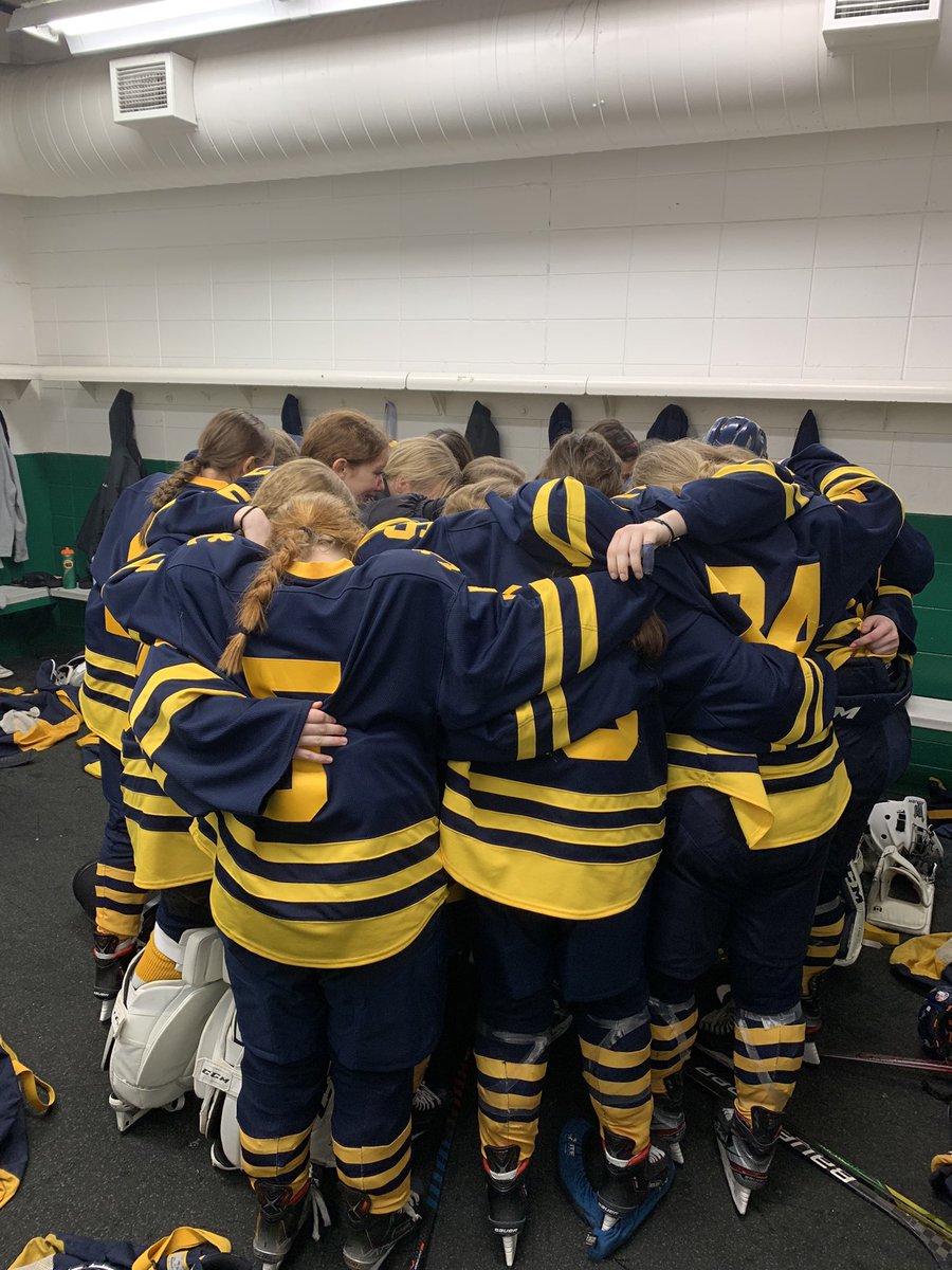 This team. This is family. Incredibly proud of this group of young women! 💛💙⚓️