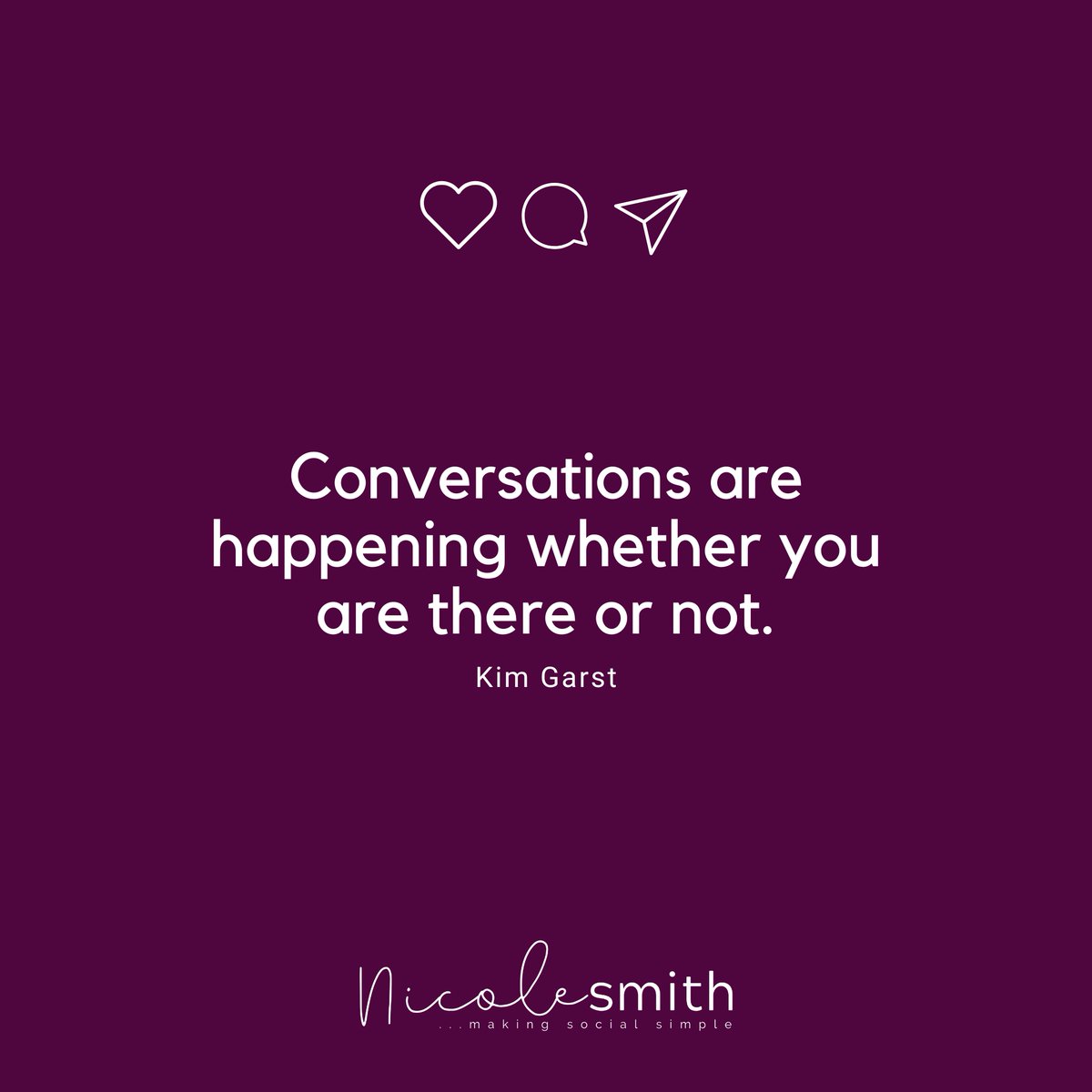 You can choose to ride the wave and take advantage of the ability to amplify your message. But, if you choose not to, the wave is still going to carry messages...they just won't be yours. 

Make sure your business is in the mix 👌🏻

#socialmadesimple #socialmedia