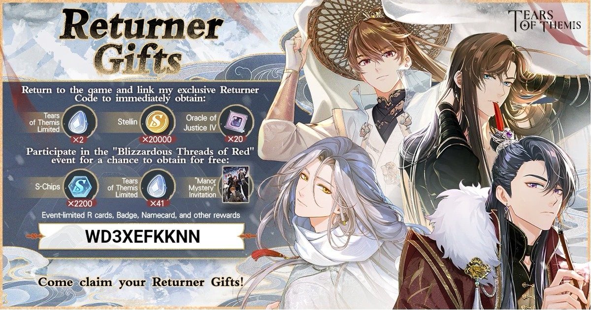 ChocoSherbet13's tweet image. Welcome back to Stellis!#TearsOfThemis #BlizzardousThreadsofRed Download link: hoyo.link/081qBBAd