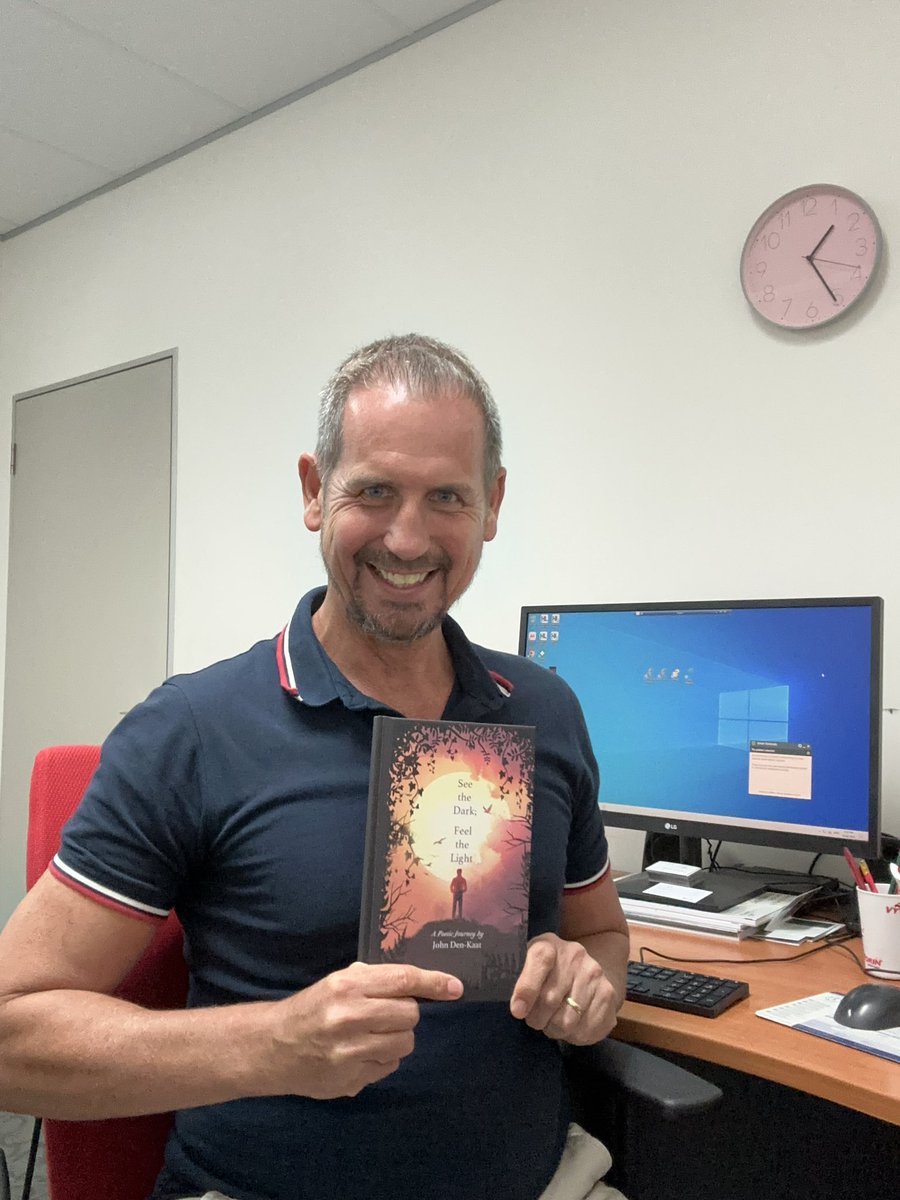 It’s arrived!!😍
My first published poetry book.
See the Dark; Feel the Light