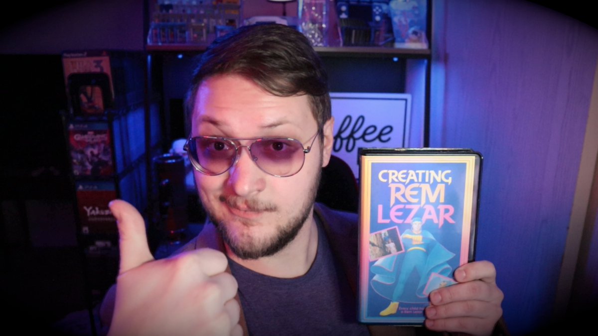 Meant to post this a bit ago, but finally got my #RemLezar Blue VHS tape, can already tell it's quality. They say every child has a Rem Lezar, and now at least one guy has a Rem Lezar too, lol
<a href="/OfficialLezar/">The Official Rem Lezar</a> <a href="/foundfootage/">Found Footage Fest</a>