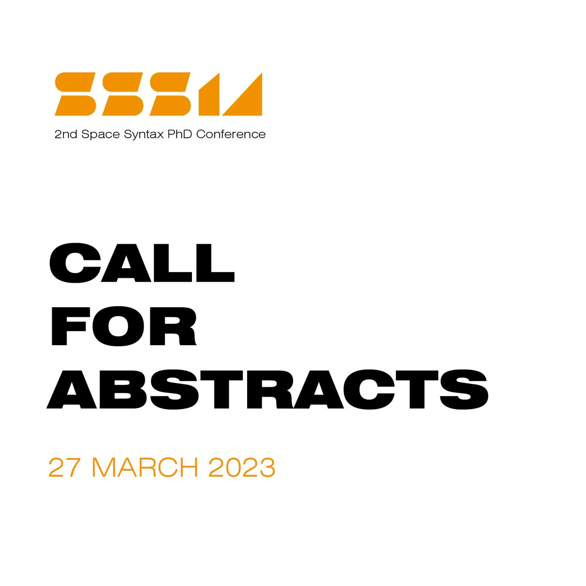 If you are a PhD student and you are using space syntax methods in your research, the 2nd Space Syntax PhD conference in June 2023 is for you! Abstract Submission Deadline: 27 March 2023 Here you can find all the details for the upcoming PhD conference: cyprusconferences.org/14sss/the-phd-…