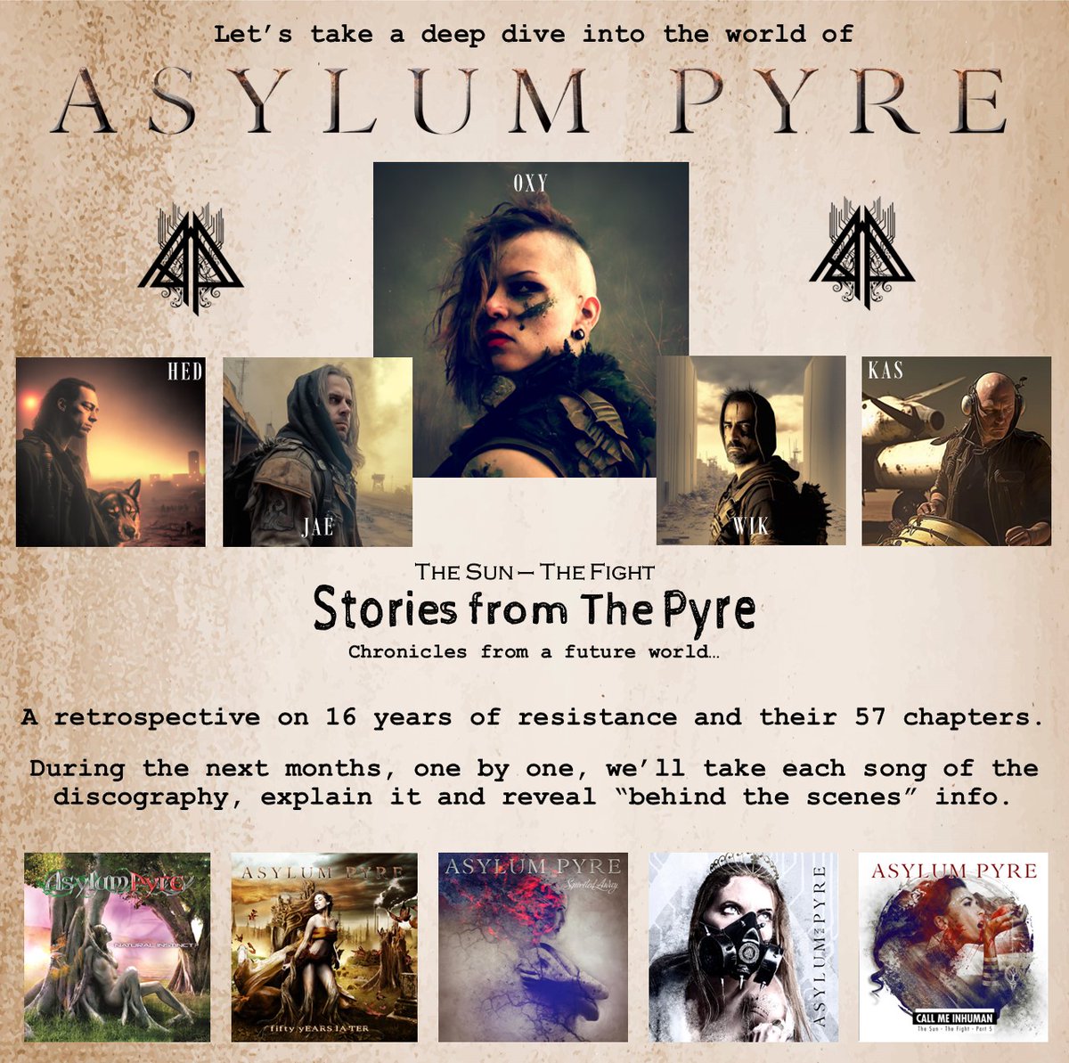 AsylumPyre's tweet image. Every Sunday - Let's come back on each album and then on each song ! :)