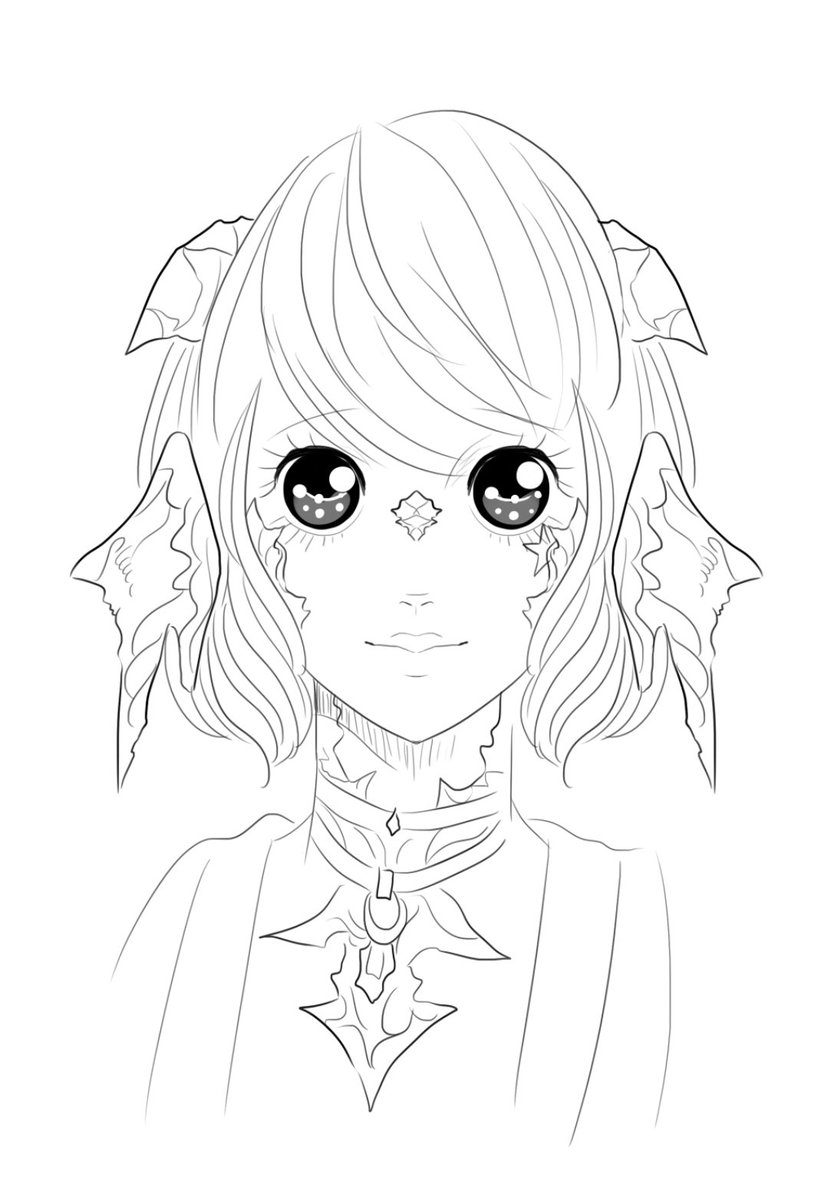 NikoVanan's tweet photo. FFXIV sketch dump #468 https://t.co/1gkQtDJcwb