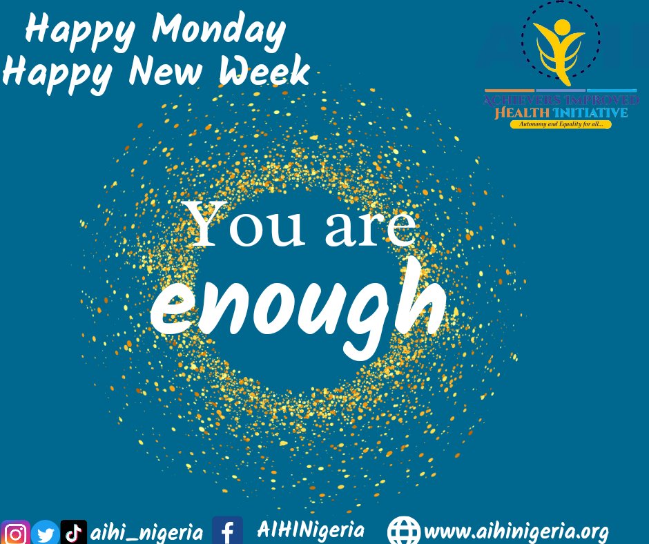 Build your self-esteem to embrace every bit of you!

Remember  “it is ok not to be ok sometimes but you are enough and  whole”

#mondayMotivation #foodforthought #positivity #wellbeing #aihiadvocacy #selflove #seasonoflove