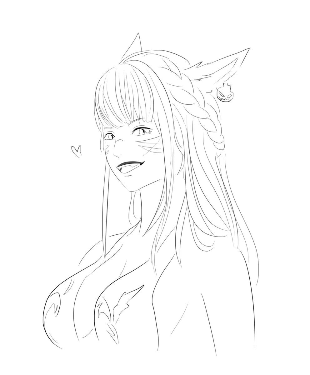 NikoVanan's tweet photo. FFXIV sketch dump #472 https://t.co/OzigN9JH6p