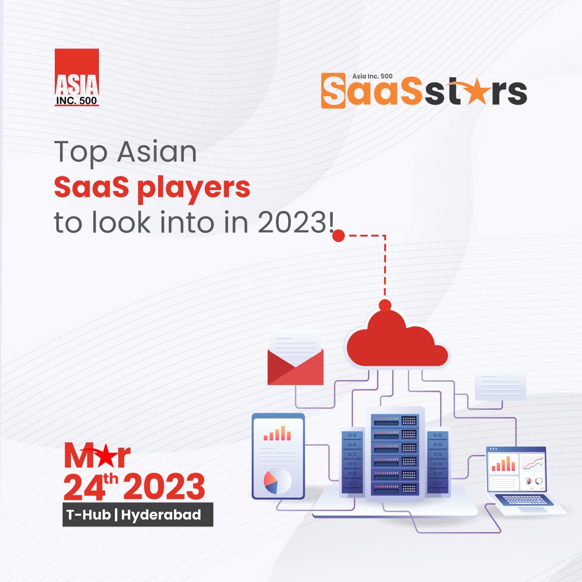 AsiaInc500's tweet photo. Wait till the 'SaaS Stars - 2023' list is out to learn about the top SaaS companies in Asia that are worth looking into in 2023. Know more here: https://t.co/b9u29RWWKE
Stay tuned for more updates!

#saasstars #saasbusiness #saasdirectory #saaslisting #asia500 #top500 https://t.co/k28zNDoAmk
