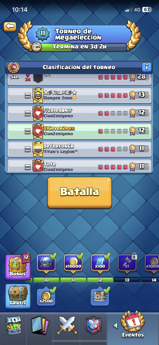 Hace mucho no me divertía tanto en un desafío de clash 👌🏻