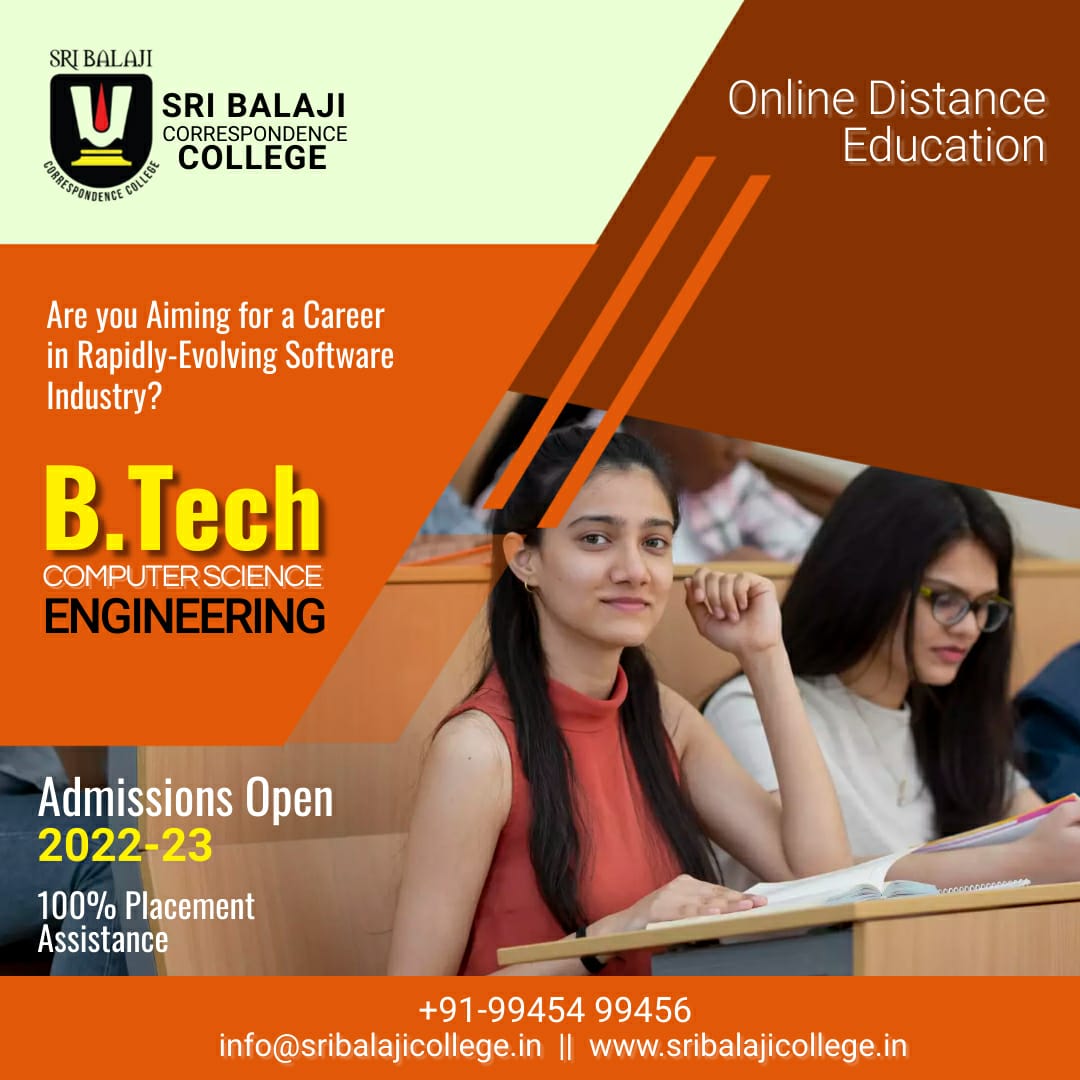 SriBalajiCorCol's tweet image. &quot;Advance your tech career with a B.Tech in Computer Science, offered fully online. 
contact now: wa.me/+919945499456
Follow us on Instagram: instagram.com/sribalajicorre…
#onlinebtech #btechcomputerscience #onlinelearning #tutor #onlineclass #MCStan𓃵 #Mandali