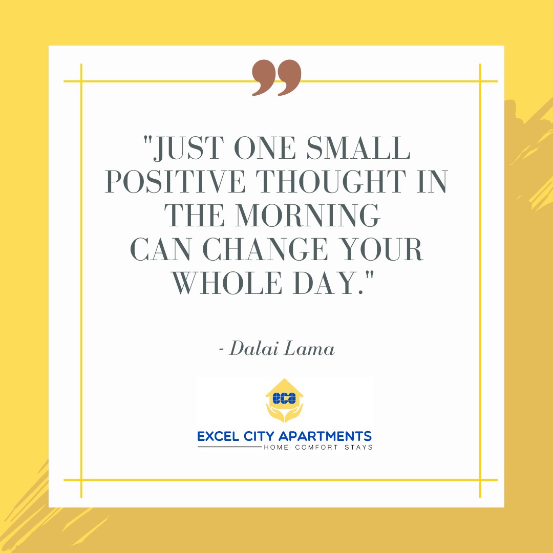 “Just one small positive thought in the morning can change your whole day.” — Dalai Lama

#MondayMotivationalquote #ExcelCityApartments #ExcelPropertyPartners #Visitsheffield #sheffieldexploringlocal #ourfaveplaces #ukdailyofficial #weloveengland #sheffieldlocalbusiness