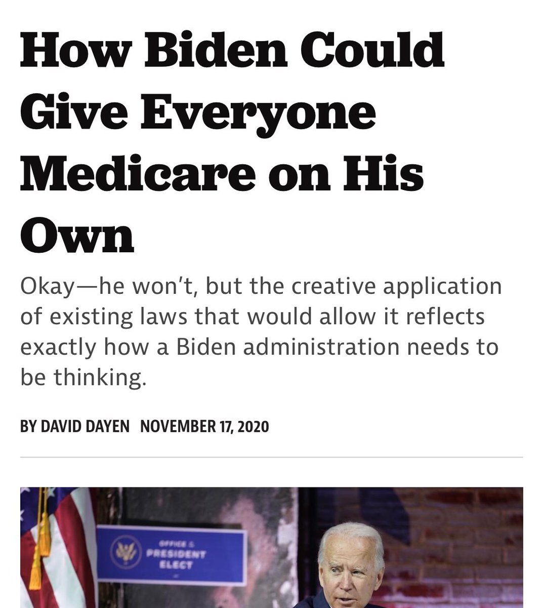 PushDemsLeft's tweet photo. When we said Biden should use his executive power to expand Medicare coverage to all due to Covid, unimaginative Dems said it would violate the spirit of a law meant to serve specific towns impacted by disasters.

So what's the excuse for not doing it now in East Palestine, Ohio? https://t.co/ks8rhwioES