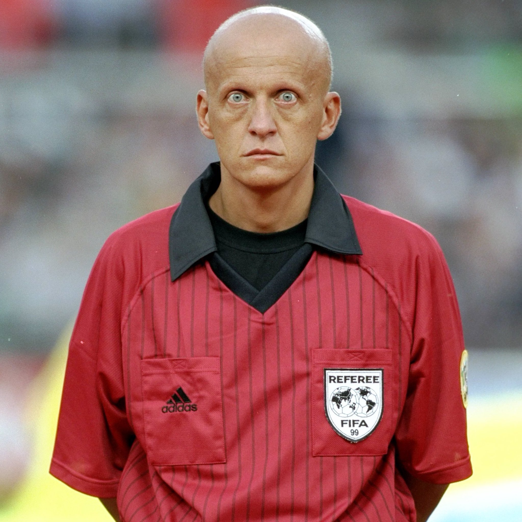 Happy birthday to the scariest referee of all time. Pierluigi Collina turns 63 today.    